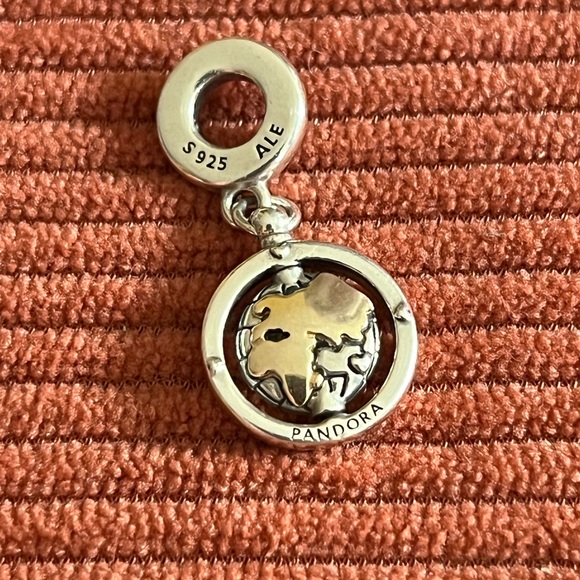 You Mean the World to Me Pandora Charm - Picture 2 of 3